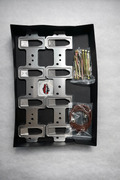 LS Intake adapters Sqaure Port to Cathedral